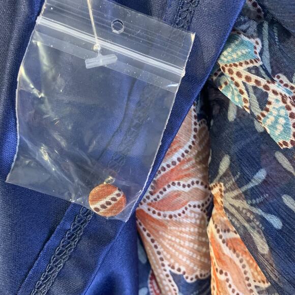 Nyland Women's Fairycore Tiered Maxi Dress Size L NEW Lyric Flutter Sleeves Boho - Picture 11 of 13